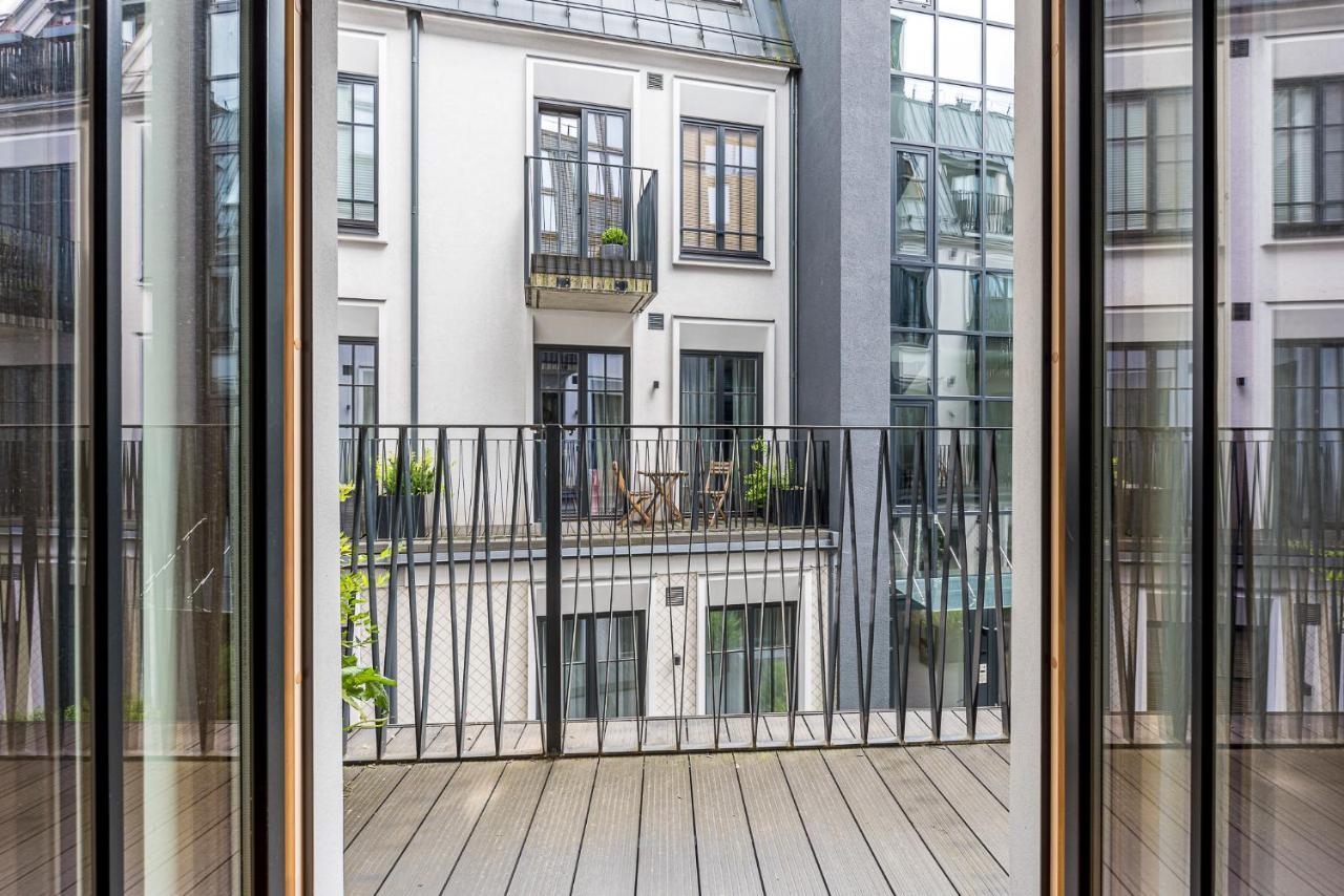Ferienwohnung Subaciaus Studio In Old Town Wilna Exterior foto