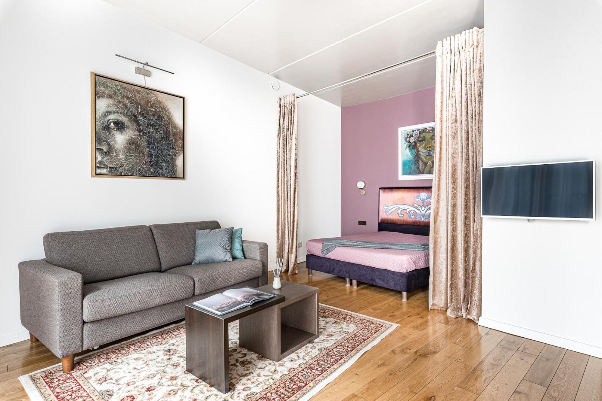 Ferienwohnung Subaciaus Studio In Old Town Wilna Exterior foto
